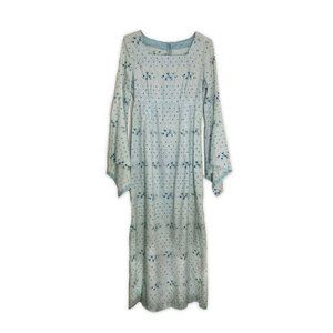 1970's Handmade Swiss Dot Vintage Dress